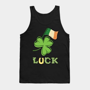 Luck.Irish flag Tank Top